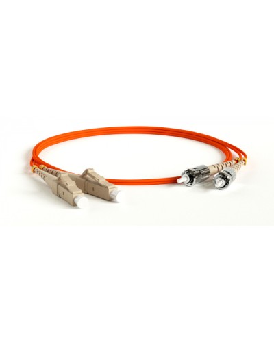 Патч-корд волоконно-оптический Hyperline FC-D2-50-SC/PR-ST/PR-H-50M-LSZH-OR в Калининграде Патч-корды оптические Pintop.ru