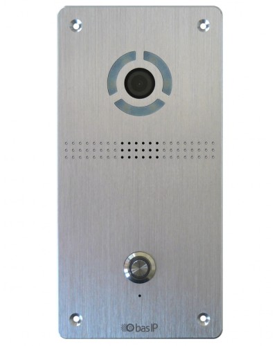 Панель вызывная BAS-IP AV-04FD SILVER в Калининграде Вызывные IP панели Pintop.ru