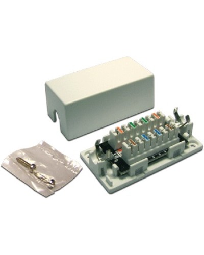 Модуль соединительный неэкранированный LANMASTER LAN-CNB-UTP5E в Калининграде Проходные адаптеры Pintop.ru