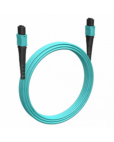 Кабельная сборка MPO(F) -MPO(F)-8 волокон 50/125 OM3, 3 m Cabeus (FOP-50-OM3-8-MPO(F)-8-MPO(F)-B-3m) в Калининграде Кабельные сборки (оптические) Pintop.ru