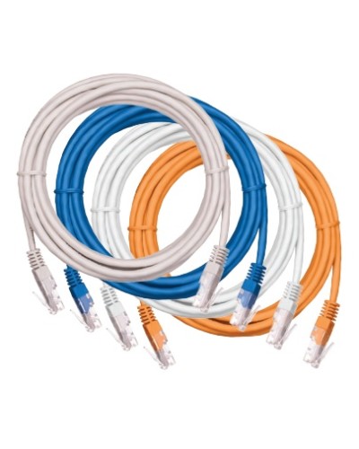 Шнур коммутационный NETLAN U/UTP 4 пары, Кат.5е (Класс D), 100МГц, 2хRJ45/8P8C, T568B, заливной, многожильный, BC (чистая медь), PVC нг(B), серый, 2м, уп-ка 10шт. NETLAN EC-PC4UD55B-BC-PVC-020-GY-10 в Калининграде Патчкорды (медные) Pintop.ru