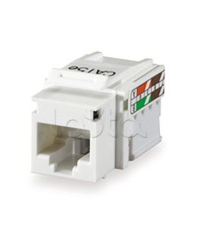RJ-45 Модуль инф.розетки 110/Krone 5e кат.,бел. CL-0006 Экопласт (87545) в Калининграде Кроссовое оборудование тип Krone Pintop.ru