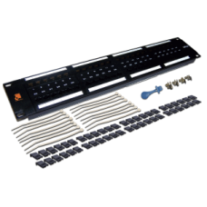 Патч-панель 19", 48 портов RJ-45, категория 6, UTP, 2U LANMASTER LAN-PPL48U6