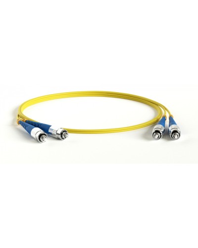 Патч-корд волоконно-оптический Hyperline FC-D2-9-FC/UR-SC/UR-H-20M-LSZH-YL в Калининграде Патч-корды оптические Pintop.ru