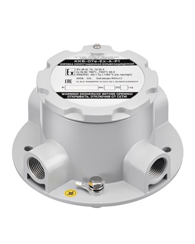 Коробка коммутационная взрывозащищенная Эридан ККВ-07е-Ex-А-Р1-К-БК1 в Калининграде Комутационные взрывозащищенные коробки Pintop.ru
