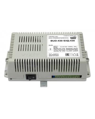 Блок управления Vizit БУД-430M в Калининграде Блоки управления многоабонентные Pintop.ru