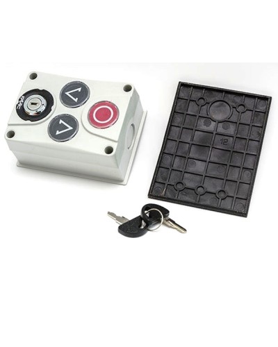 Панель управления 3х кнопочная с ключом Faac 402500 в Калининграде Устройства радиоуправления для шлагбаумов и автоматики Pintop.ru