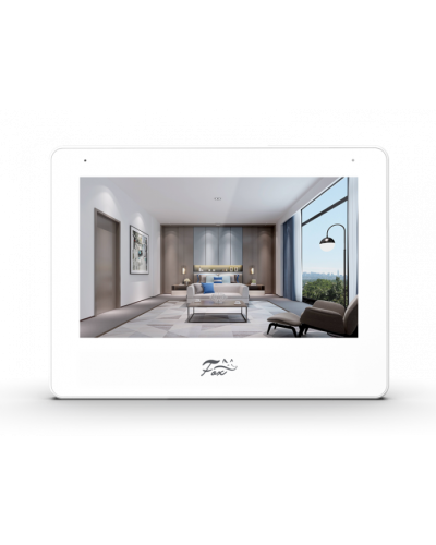 IP видеодомофон с Wi-Fi Fox FX-IVD70WPE ЛИРА 7 W в Калининграде Абонентские IP устройства Pintop.ru