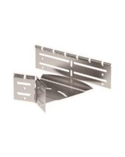 Угол плоский изменяемый 100x80 (0,7) ПожТехКабель (544-100) в Калининграде Аксессуары для лотков Pintop.ru