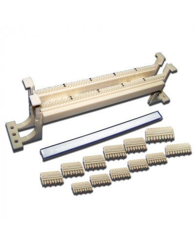 50-парный 110 настенный кросс, блоки и ножки в комплекте LANMASTER (LAN-WS110-50FT) в Калининграде Кроссы оптические Pintop.ru