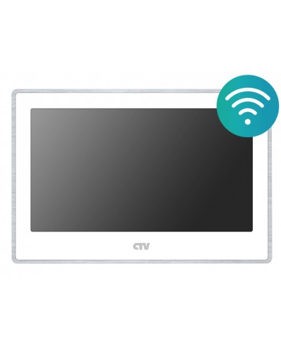 Монитор видеодомофона CTV-M5702NG белый в Калининграде Абонентские видеоустройства Pintop.ru