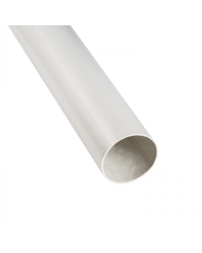 Труба ПНД гладкая тяжелая, цвет серый, диам 32мм (3м) Экопласт (23032-GR) в Калининграде Гладкая труба Pintop.ru