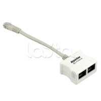 Разветвитель RJ-45 Hyperline SPL-YT4-U2-U2