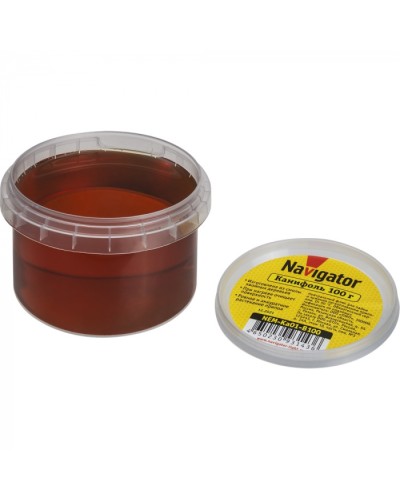 Канифоль Navigator 93 143 NEM-Ka01-B100 (100 гр) в Калининграде Аксессуары для кабель-канала Pintop.ru