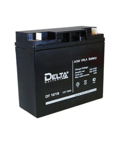 Аккумулятор свинцово-кислотный Delta DT 1218 в Калининграде Электротехническое оборудование Pintop.ru