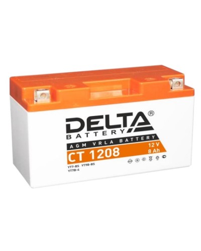 Аккумулятор АКБ 12 - 8 Delta CT 1208 в Калининграде Электротехническое оборудование Pintop.ru