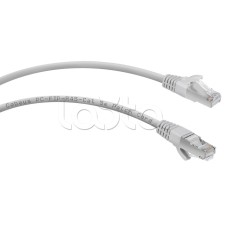Патч-корд FTP, категория 5e, 2 м, экранированный, серый Cabeus PC-FTP-RJ45-Cat.5e-2m