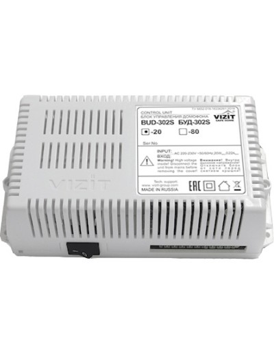 Блок управления и питания Vizit БУД-302S-20 в Калининграде Блоки управления многоабонентные Pintop.ru