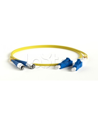 Патч-корд волоконно-оптический Hyperline FC-D2-9-FC/UR-FC/UR-H-1M-LSZH-YL в Калининграде Патч-корды оптические Pintop.ru