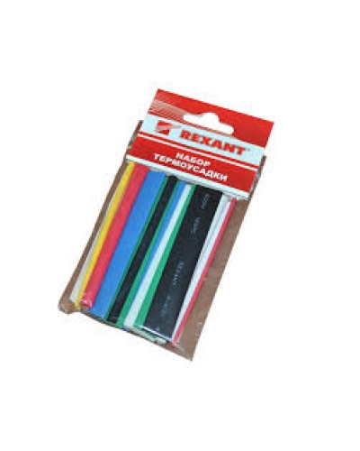 Набор термоусадочных трубок №3 (АССОРТИ) (10шт/уп) REXANT (29-0103) в Калининграде Аксессуары для кабель-канала Pintop.ru
