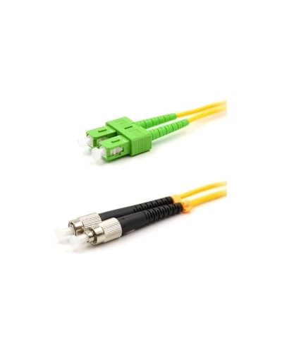 Патч-корд оптический переходной (SM), 9/125 (OS2), SC/APC-FC/UPC, (Duplex), PVC, 5м REXANT 50-2857-1 в Калининграде Патч-корды оптические Pintop.ru