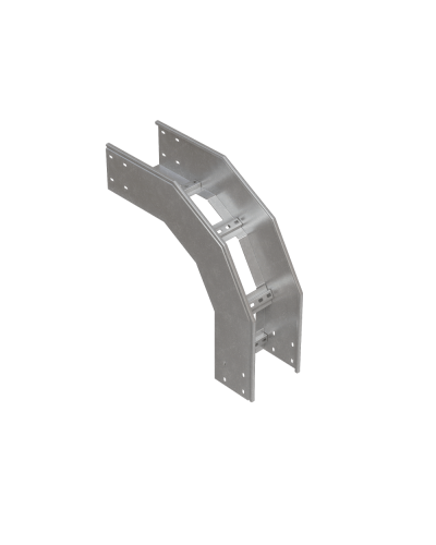 Угол лестничный вертикальный внешний 90 гр. 150х600х1,2 мм HD85 N КМ-профиль (LVL90-150-600-1.2 HD85 N) в Калининграде Аксессуары для лотков Pintop.ru