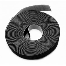 Лента липучка в рулоне, ширина 16 мм Hyperline WASNR-5x16-BK