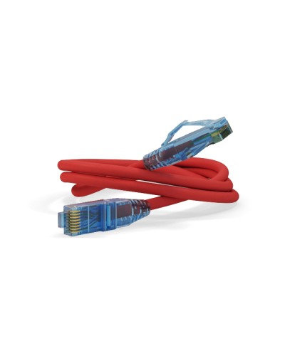 Патч-корд RJ45-RJ45, 4 пары, UTP, кат.6, LSZH (0,5м) Hyperline PC-LPM-UTP-RJ45-RJ45-C6-0.5M-LSZH-RD в Калининграде Патчкорды (медные) Pintop.ru