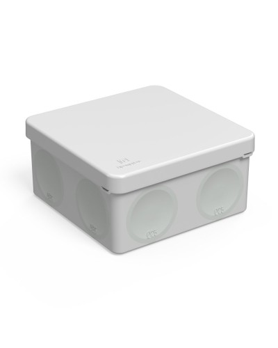 Коробка распред. 60-0300м двухкомп. безгалогенная (HF) 100х100х50 (8шт/уп) Промрукав (60-0300м) в Калининграде Распределительные коробки Pintop.ru