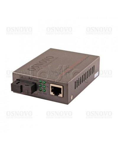 Медиаконвертер Gigabit Ethernet OSNOVO OMC-1000-11S5a в Калининграде Медиаконвертеры Pintop.ru