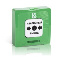 Элемент дистанционного управления Рубеж ИР 513-10 исп.1 "Аварийный выход" (зеленый)