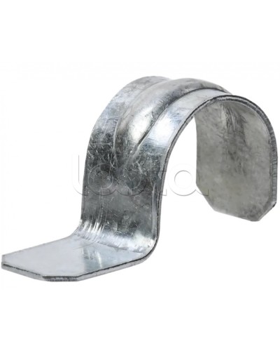 ELASTA Скоба метал. однолап. для монт. пистол. d=8-9мм IEK (ET-MP40D-SO-008-01-100) в Калининграде Держатели, клипсы, скобы Pintop.ru