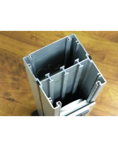 Колонна алюминевая под суппорт (двухсторонняя) 660мм Экопласт 70266 в Калининграде Системы лючков и колонн Pintop.ru