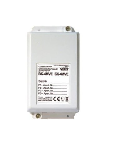 Блок коммутации домофонов Vizit БК-4MVE в Калининграде Блоки управления многоабонентные Pintop.ru