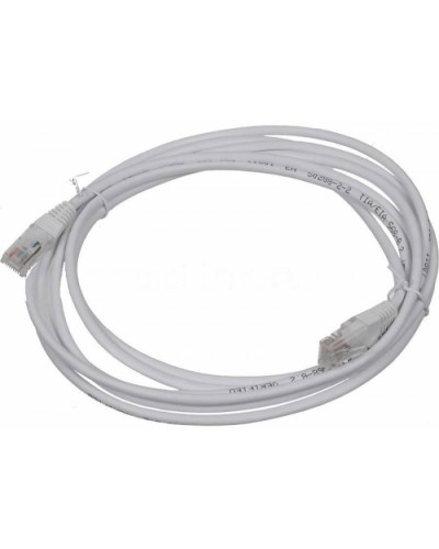 Патч-корд RJ45 TWT UTP кат.5e, с заливными колпачками, 2 м, серый TWT TWT-45-45-2.0-GY в Калининграде Патчкорды (медные) Pintop.ru