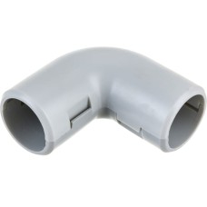 CI32G Угол 90 гр.(2част.), без галогена, для труб D32мм, чёрный (1уп = 10шт) Экопласт (41232-10HF-BL)