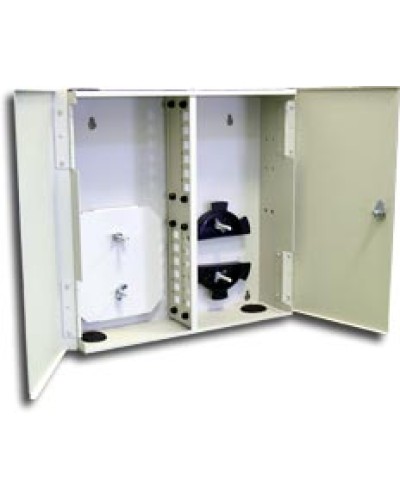 Кросс оптический, настенный, на 4 адаптерные панели LANMASTER LAN-FOB-WM-4H в Калининграде Кросс оптический Pintop.ru