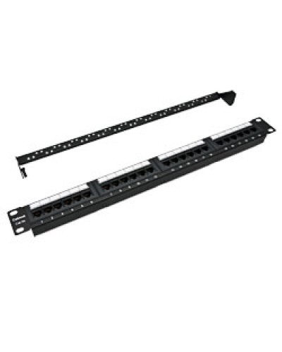 Патч-панель 19, 1U, 24xRJ45 Cabeus PL-24-Cat.5e-Dual IDC в Калининграде Патч панель Pintop.ru