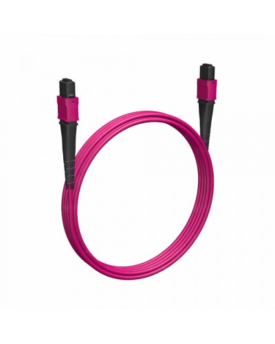 Кабельная сборка MPO(F) -MPO(F)-12 волокон 50/125 OM4, 7 m Cabeus (FOP-50-OM4-12-MPO(F)-12-MPO(F)-B-7m) в Калининграде Кабельные сборки (оптические) Pintop.ru