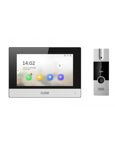 Комплект гибридного видеодомофона iFlow F-VI-5342H в Калининграде Комплекты домофонов Pintop.ru