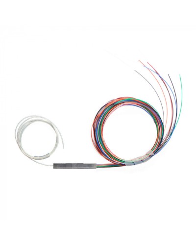 Разветвитель план 1х4 не окон 9/125 вывод 1.5м буфер 0.9 мм 1260/1650 Cabeus (FCT-PLC-1/4-9-1.5-0.9) в Калининграде Оптические разветвители (сплиттеры) Pintop.ru