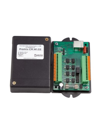 Контроллер коммутации управляемый по USB интерфейсу Promix-CM.WI.02 в Калининграде Контроллеры Pintop.ru