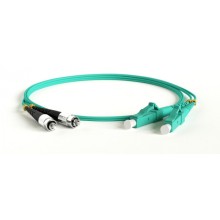 Патч-корд волоконно-оптический Hyperline FC-D2-503-FC/PR-SC/PR-H-3M-LSZH-AQ