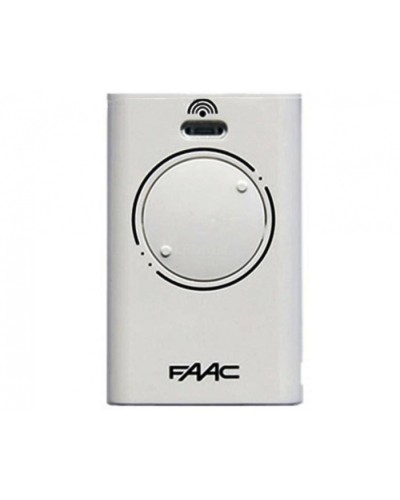 Брелок-передатчик 2-канальный Faac 787007 (белый) в Калининграде Устройства радиоуправления для шлагбаумов и автоматики Pintop.ru