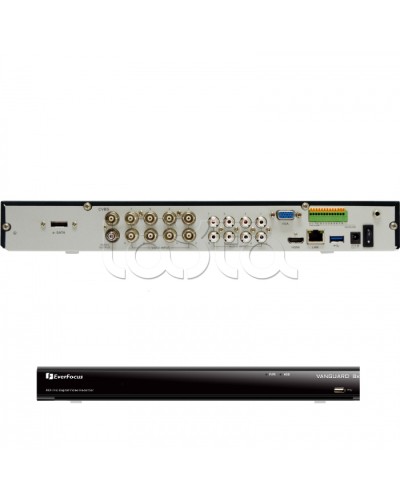 Видеорегистратор 8-канальный EverFocus VANGUARD II 8x4H в Калининграде Видеорегистраторы гибридные Pintop.ru