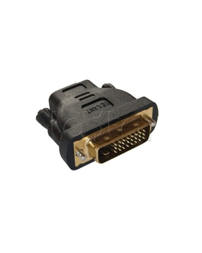 Переходник штекер DVI - гнездо HDMI GOLD (10шт/уп) REXANT 17-6811 в Калининграде Проходные адаптеры Pintop.ru