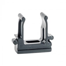 CF16G Держатель (клипса), без галогена, для труб D16мм, цвет чёрный (50шт)Экопласт (41716-50HF-BL)