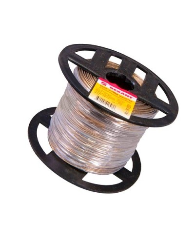 Трос стальной в ПВХ изоляции d2.5 мм (200 м) REXANT 09-5325 в Калининграде Крепежные изделия Pintop.ru