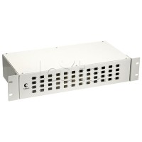 Бокс оптический 19", 2U 48SC Cabeus FO-19-48SC