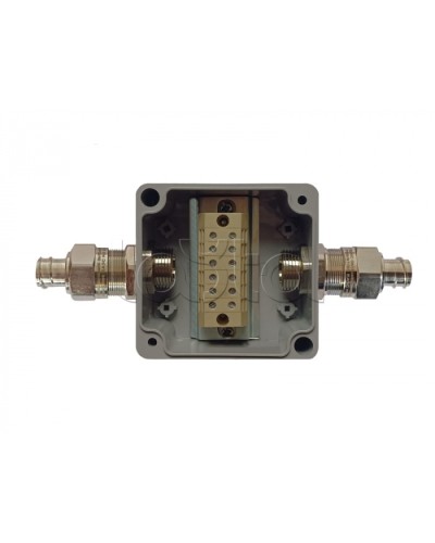 G366 А МВ (ввод провода в металлорукаве Ду10) К АЯКС IP66/IP65, 82x80x55 Магнито-контакт в Калининграде Распределительные коробки Pintop.ru